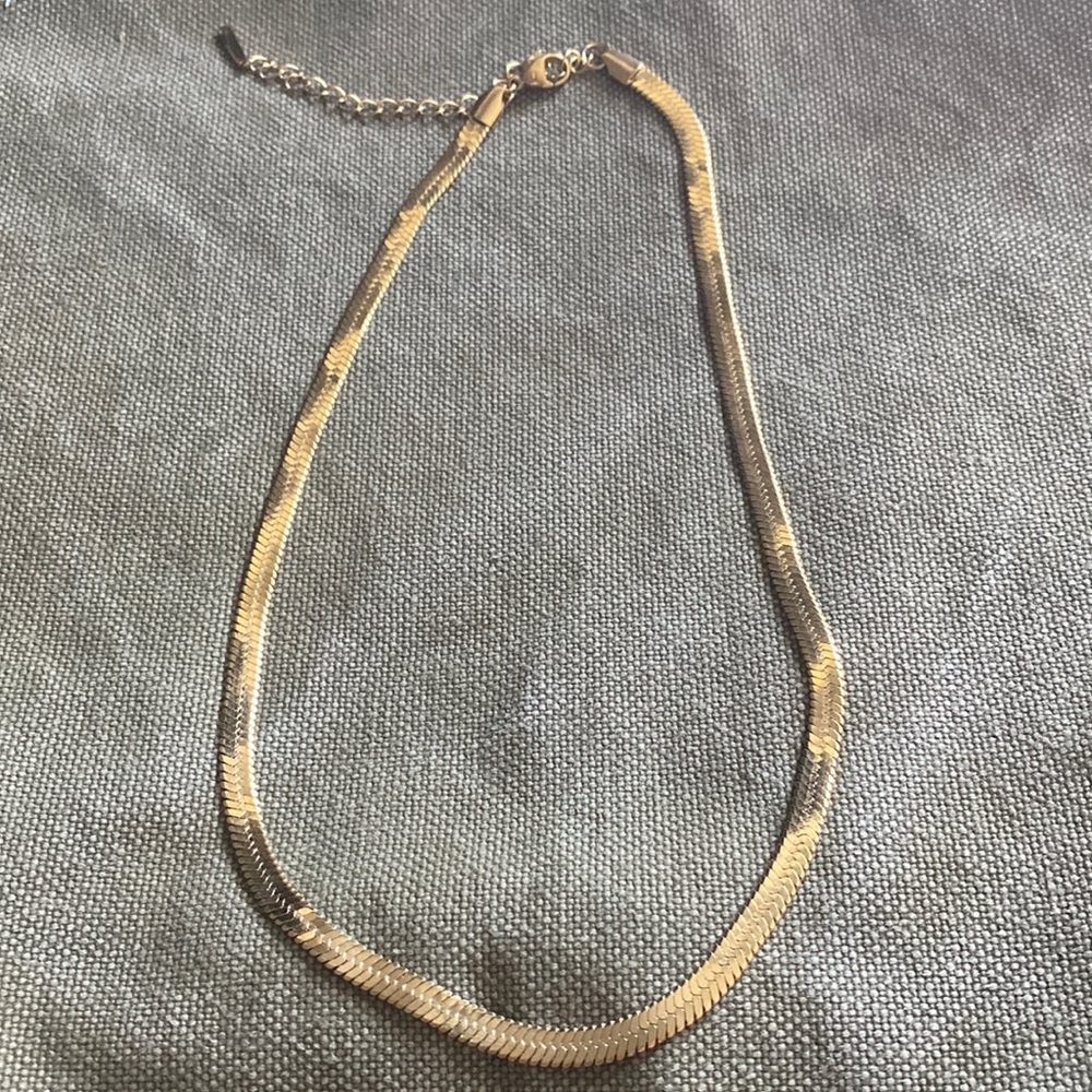 Herringbone Chain Necklace